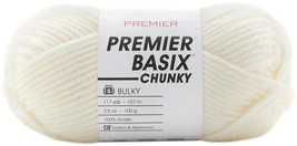 Premier Yarns Basix Chunky Yarn Cream - £12.24 GBP