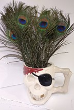 Pirate Skeleton Head Skull Coffee Cup Ceramic Kitchen Home Decor - £10.38 GBP