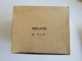 One(1) Unbranded D 316 Distributor Cap - $268.77 MXN