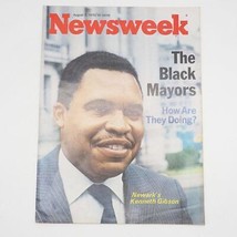 Newsweek Mag Kenneth Gibson August 3, 1970 Black Mayors Vtg - £34.71 GBP