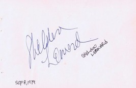 Carlos Palomino &amp; Sheldon Leonard Dual Signed Album Page RR LOA - £31.64 GBP