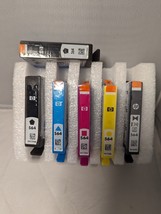 NEW Genuine HP 564 Combo Pack  3 Black  3 Tri Color Ink Cartridge Set - £39.28 GBP