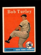 1958 TOPPS #255 BOB TURLEY VG YANKEES *NY9098 - $6.62
