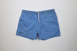Vtg 80s Izod Lacoste Mens Large Distressed Spell Out Croc Lined Shorts T... - $34.60