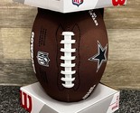 Dallas Cowboys Wilson NFL Silver Series Official Full Size Composite Foo... - $29.02