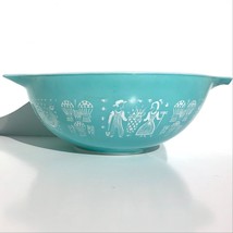 Pyrex Amish Butterprint Turquoise Cinderella Nesting Mixing Bowl 4 Quart #444 - £23.59 GBP