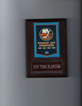 NEW YORK ISLANDERS PLAQUE NY STANLEY CUP CHAMPIONS CHAMPS HOCKEY NHL - £3.94 GBP
