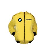 BMW 335 Racing Jacket Yellow | NASCAR jacket | racer| Gift jacket | embroidered  - £134.52 GBP