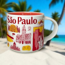 Starbucks 2018 São Paulo 14oz Coffee Mug Been There Series Across The Gl... - $59.39