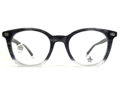 Penguin Brille Rahmen The Locke RK Grau Horn Transparent Rund Voll Rim 49-21-140 - £54.63 GBP