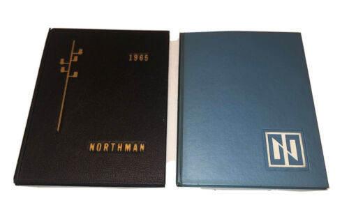 Northman 1964-1965 Set Of Yearbooks Alma &amp; Midland Michigan - $69.95