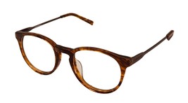 Converse Ophthalmic Men Eyeglass Round Plastic Frame Havana Q305. 48mm - £35.37 GBP