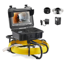 VEVOR Sewer Camera 165 ft, Drain Camera with 9"  screen, with 12 LED &amp; 1... - $467.99