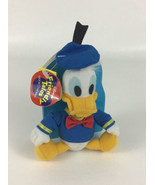 Disney Friendly Tales Donald Duck Plush and Book Mouse Works Vintage 199... - $15.79