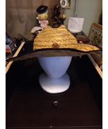Unisex Banana Boat Straw Lifeguard Hat  100% Straw O/S - $23.17