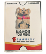 2002 Fandango.com Ad Paper Bag Dog Puppet Fandango Is Your Friend 8x11 in - $39.59