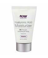 NOW Solutions, Hyaluronic Acid Moisturizer, Smoothing amd Toning, Rehydr... - $23.58