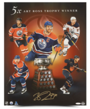 Connor McDavid Autographed &quot;5X Art Ross&quot; 16x20 Photo UDA - $995.00