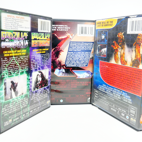 Lot Of 11 Godzilla Movies DVD Mothra & King Ghidorah Mechagodzilla 2 Space Godzi Item image 4