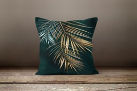 Cushion Covers 20&quot;x20&quot; - Emerald Cushion Cover-Flower Cushion Cover-Home Decor - £19.62 GBP