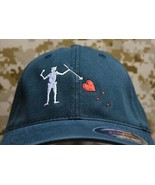 Blackbeard Flexfit Brand Baseball Cap L-XL Edward Teach Pirate Flag Patc... - $610.94 MXN