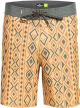 Quiksilver Hempstretch 18&quot; Boardshorts Mens 34 Highline Performance NEW - £38.59 GBP