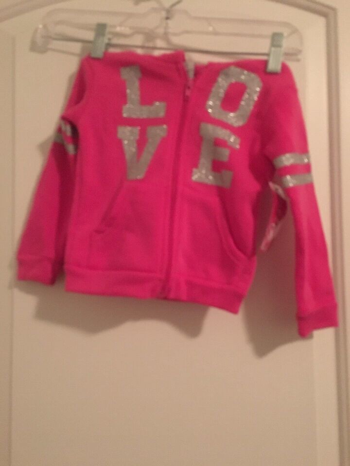 Primary image for Diva Toddler Girls Pink Full Zip Sweatshirt Hoodie Jacket Size 2T