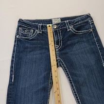 L.A. Idol USA Women's Blue Cotton Blend Denim Cropped Jeans Size 11 (30×21) image 6