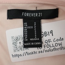Forever21 Dress Womens S Pink Fuzzy Cute Swing Feathery Bodycon Mini Dress - £23.37 GBP