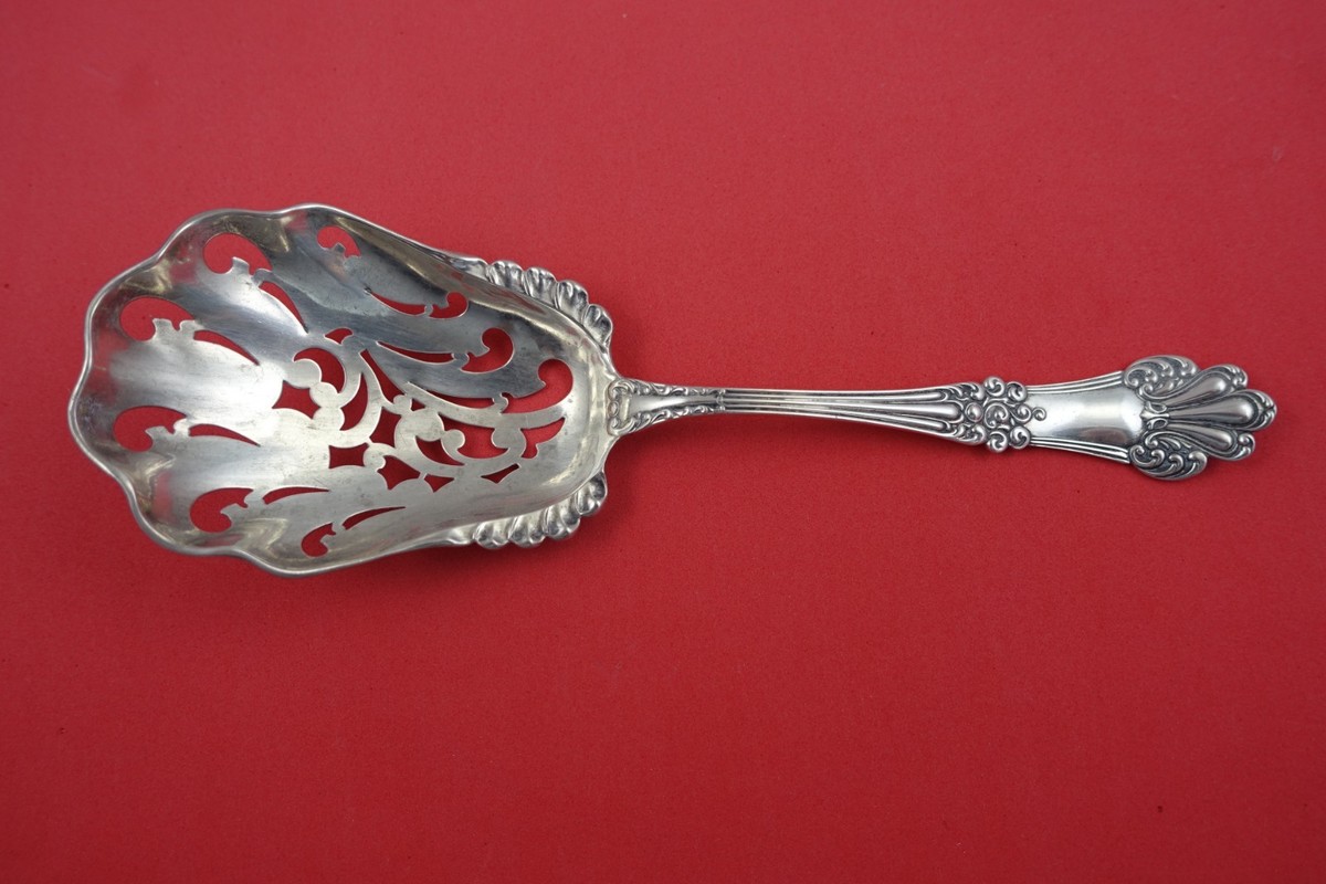 Olympia by Watson Sterling Silver Ice Spoon Pierced 7 5/8&quot; - $256.41