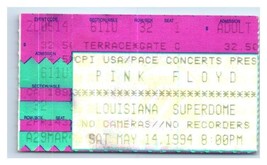 Pink Floyd Konzert Ticket Kann 14 1994 Neu Orleans Louisiana - £34.93 GBP