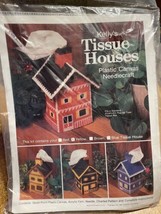 Kelly’s TISSUE HOUSE Plastic Canvas Kit New in Package #1701 Yellow Craft - £5.96 GBP