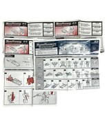 Vintage Transformers Instruction Lot Mega Octane Rollbar Armorhide Jetstorm - $144.70 MXN