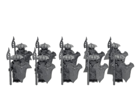 MirkwoodElven Guards Spear Army The Hobbiit Lord of the Rings Minifigure... - $59.99