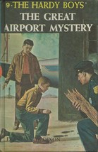 ORIGINAL Vintage 1965 Hardy Boys Hardcover Book Great Airport Mystery #9 - £11.83 GBP