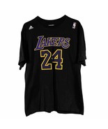 Los Angeles Lakers Adidas Kobe Bryant T Shirt Size Medium - $41.68