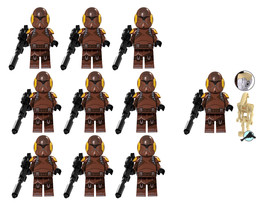 Star Wars Desert Spec Ops Battalion Clone troopers 10 Minifigures Set - $20.68