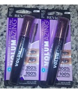 Revlon Volumazing Waterproof Mascara Oversized Brush 951 Blackest Black ... - $30.20 CAD