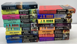 Lot of 17 JD Robb Nora Roberts In Death Series Hardback Books  Dust Jackets - £29.23 GBP