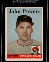 1958 Topps #432 John Powers B104R2 VG-EX - £15.64 GBP