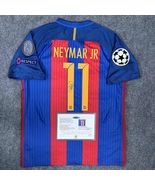 Neymar Jr SIGNED Barcelona 16/17 Home Signature Shirt/Jersey + COA - $114.95
