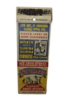 VTG MATCHBOOK COVER  SUN RAY DRUG STORES JUMBO PHOTO PRINTS  D.D. BEANS ... - £3.06 GBP