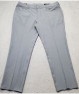 Dunning Golf Pants Men&#39;s Size 40/30 Gray Performance Flat Front 5-Pocket... - $53.88 CAD