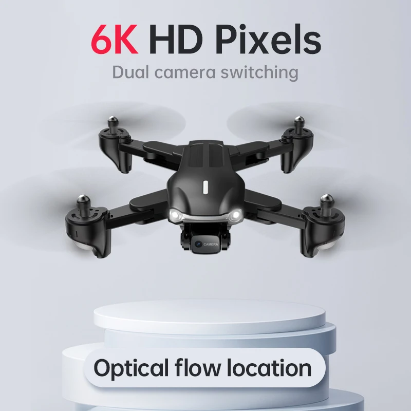 Play Drone Aerial Photography Vehicle with 4K HD Camera S10mini Folding Optical  - £25.48 GBP