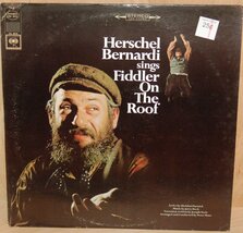 Herschel Bernardi Sings Fiddler On The Roof [Vinyl] - $88.96 MXN