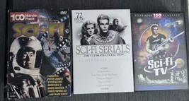 Sci-Fi Serials Movies And TV 3 DVD Box Sets - $35.00