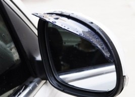 2 x Car Wing Exterior Side Mirror waterproof Eyebrow Rain Protection Cap... - $4.73