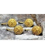 US Navy Eagle with Anchor Brass 4 Buttons Waterbury Companies 19mm 3/4&quot; - €22,32 EUR