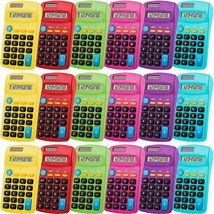 Pocket Size Calculator 8 Digit Display Basic Calculator Solar, 6 Colors (32). - £36.95 GBP
