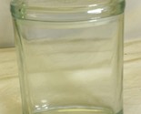 Oval Clear Glass Kitchen Jar Container - £15.56 GBP